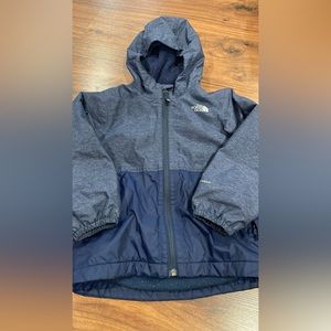 The North Face 4t dry vent jacket. GUC for normal wear, but no obvious issues